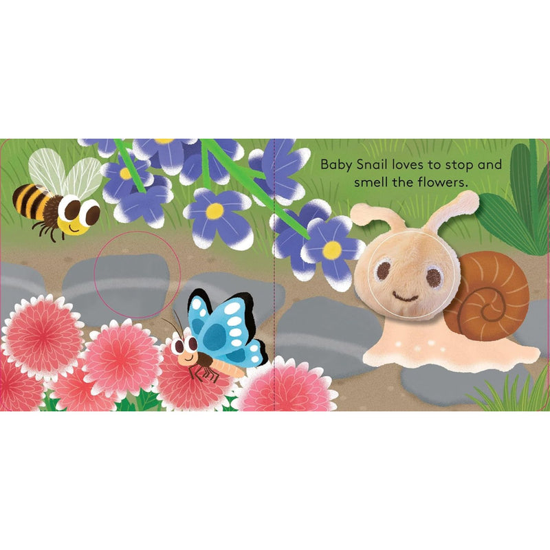 Baby Snail Finger Puppet Book