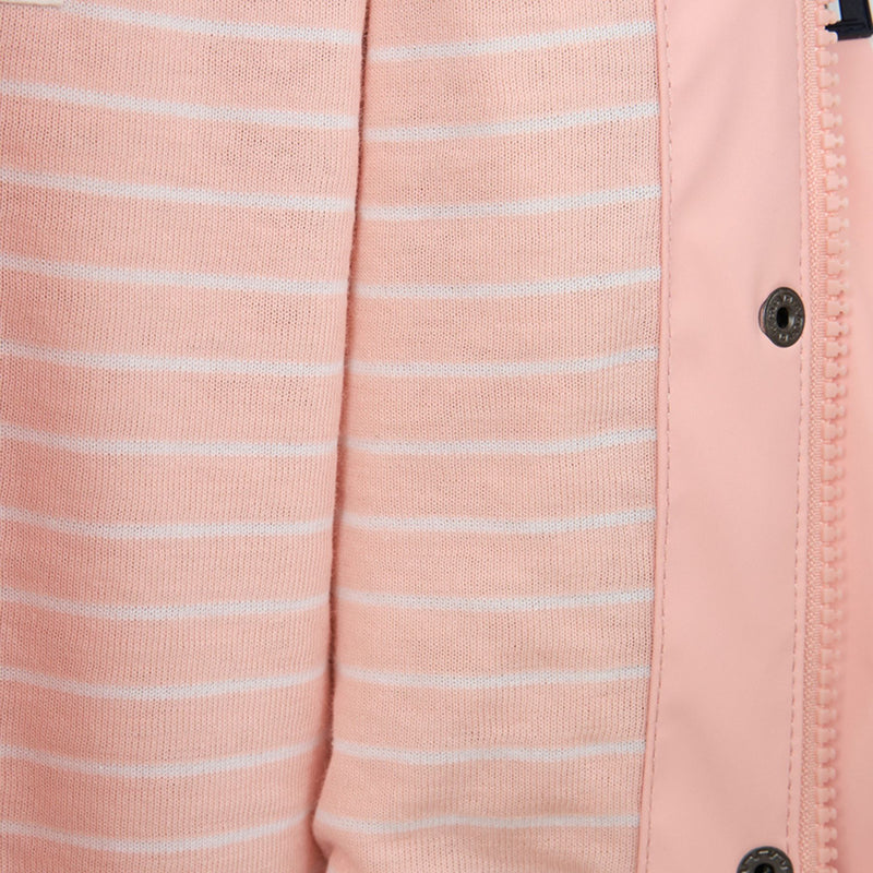 Yoke Pleats Baby Raincoat with Cotton Lining