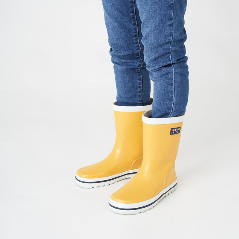 Waterproof Rain Boots, Yellow