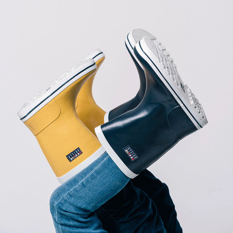 Waterproof Rain Boots, Navy