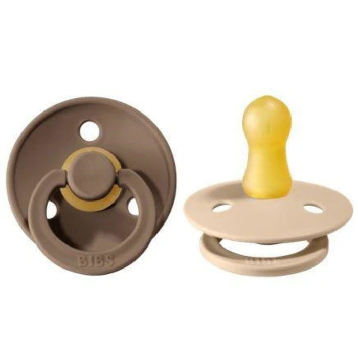 Pacifier - Colour Latex Collection, Oak/Vanilla (2 pack)