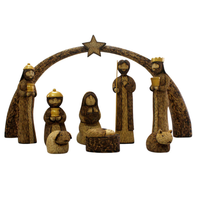 Wooden Nativity Set