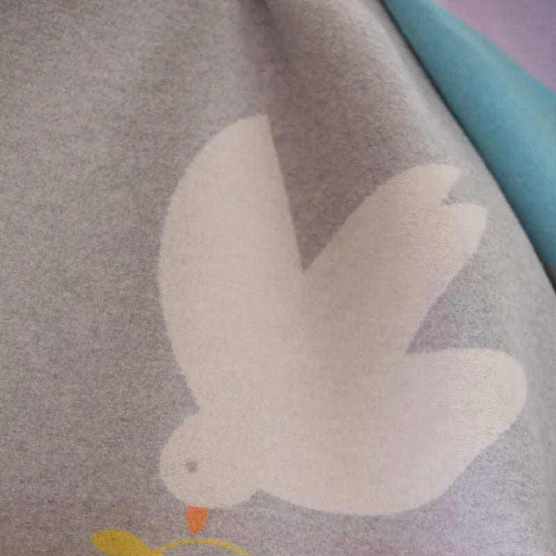 Juwel Kids Flannel Blanket - Rainbow