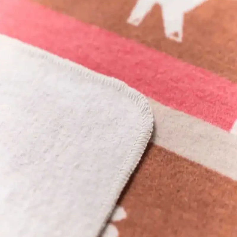 Juwel Baby Flannel Blanket - Fox and Mushroom