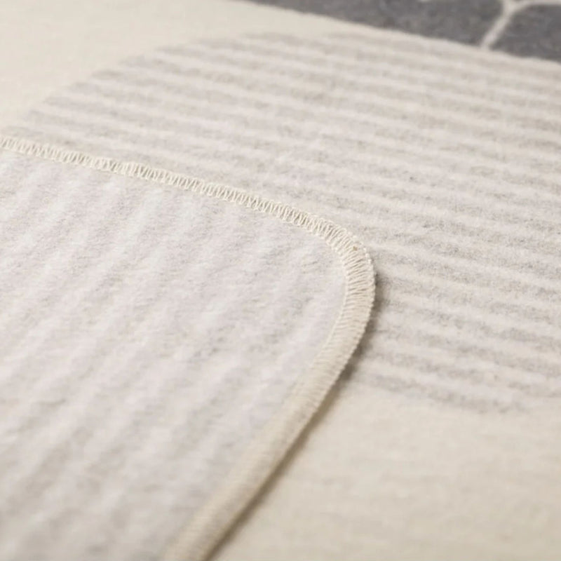 Juwel Baby Flannel Blanket - Whale Stripes