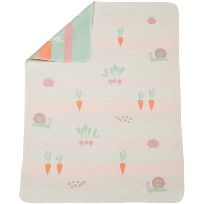 Juwel Flannel Blanket - Veggie Allover