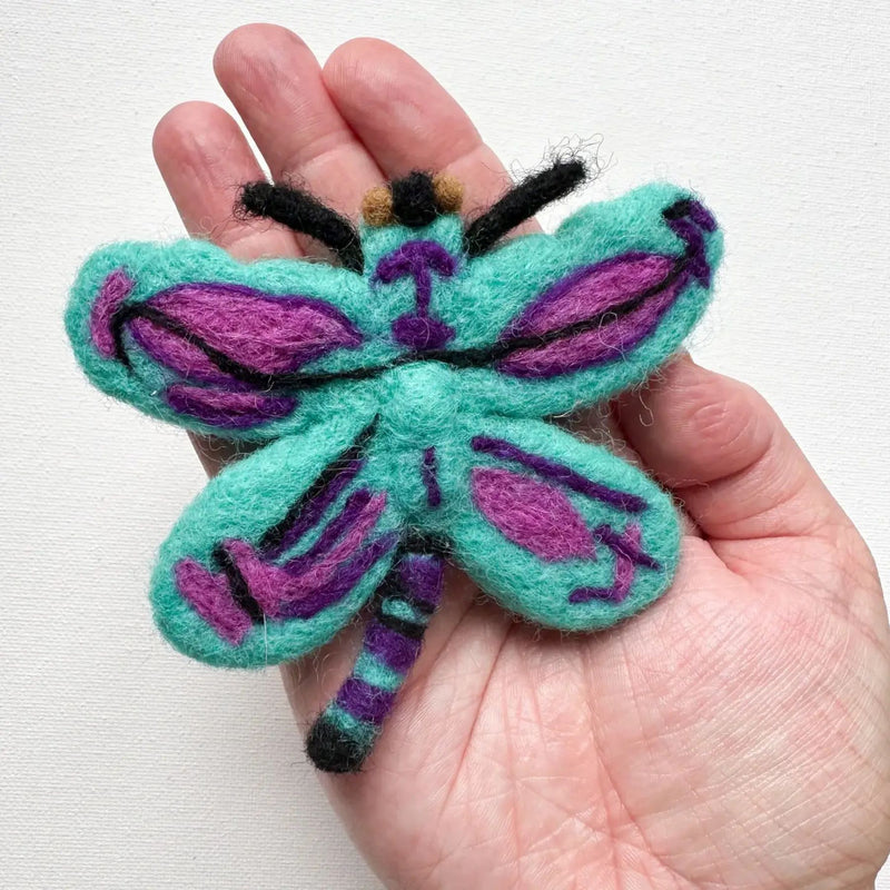 Felt Dragonfly