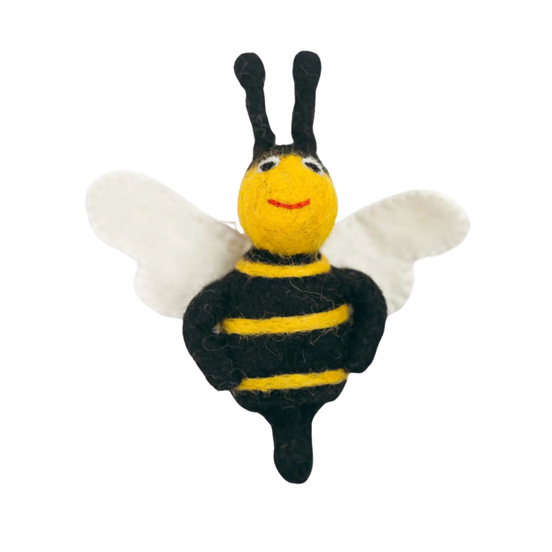 Felt Bumblebee Finger Puppet
