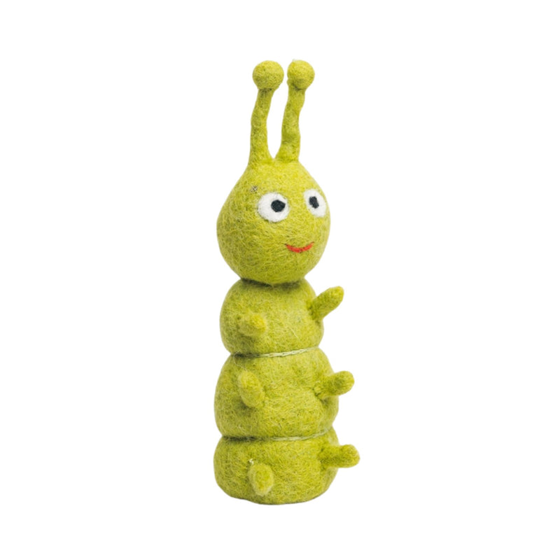 Felt Caterpillar Finger Puppet