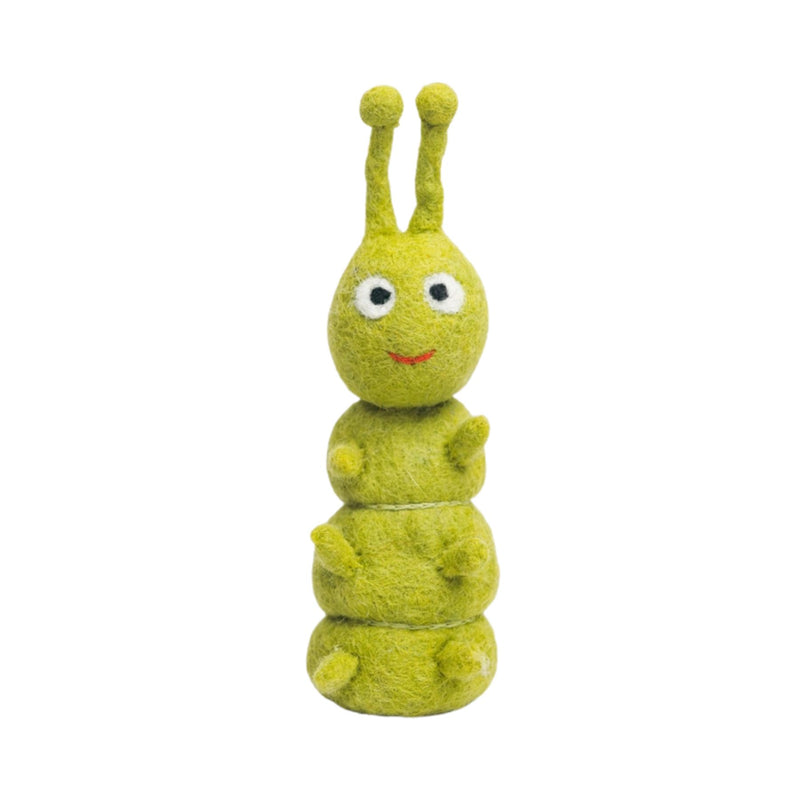 Felt Caterpillar Finger Puppet