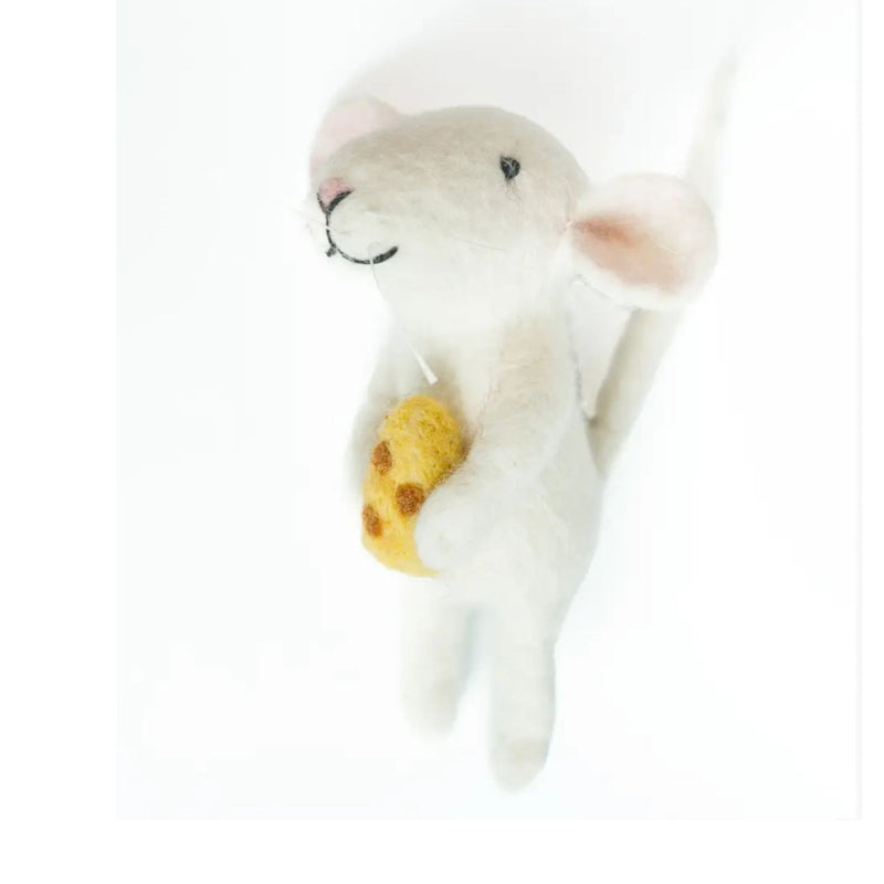 Felt Mouse Finger Puppet