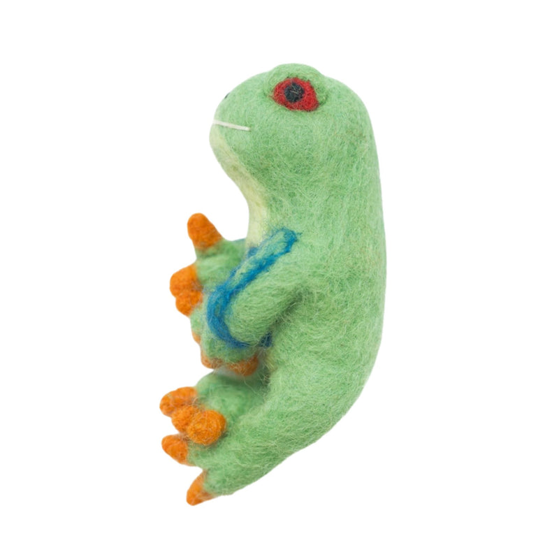 Felt Tree Frog Finger Puppet