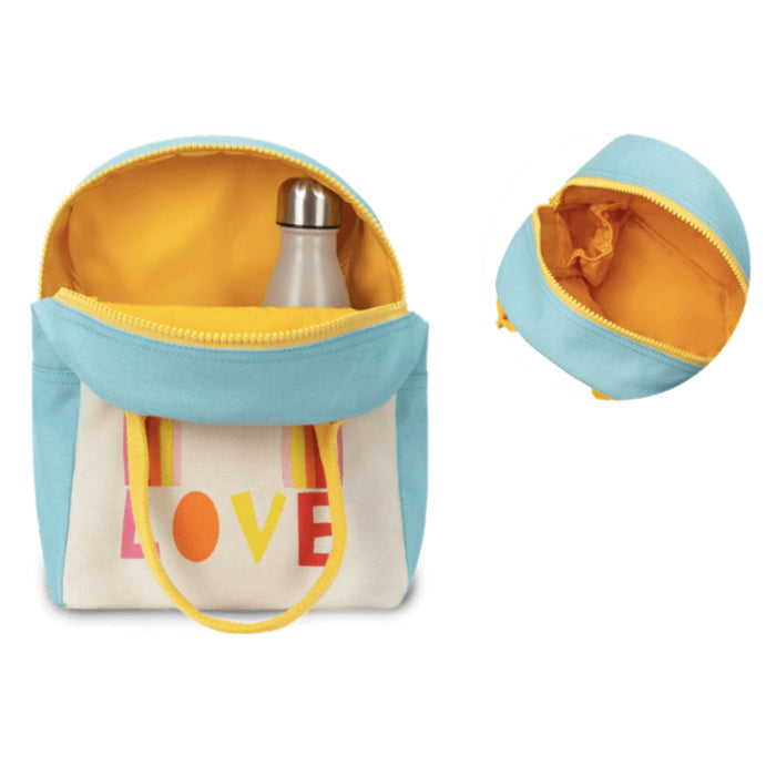 Organic Zipper Lunch Bag