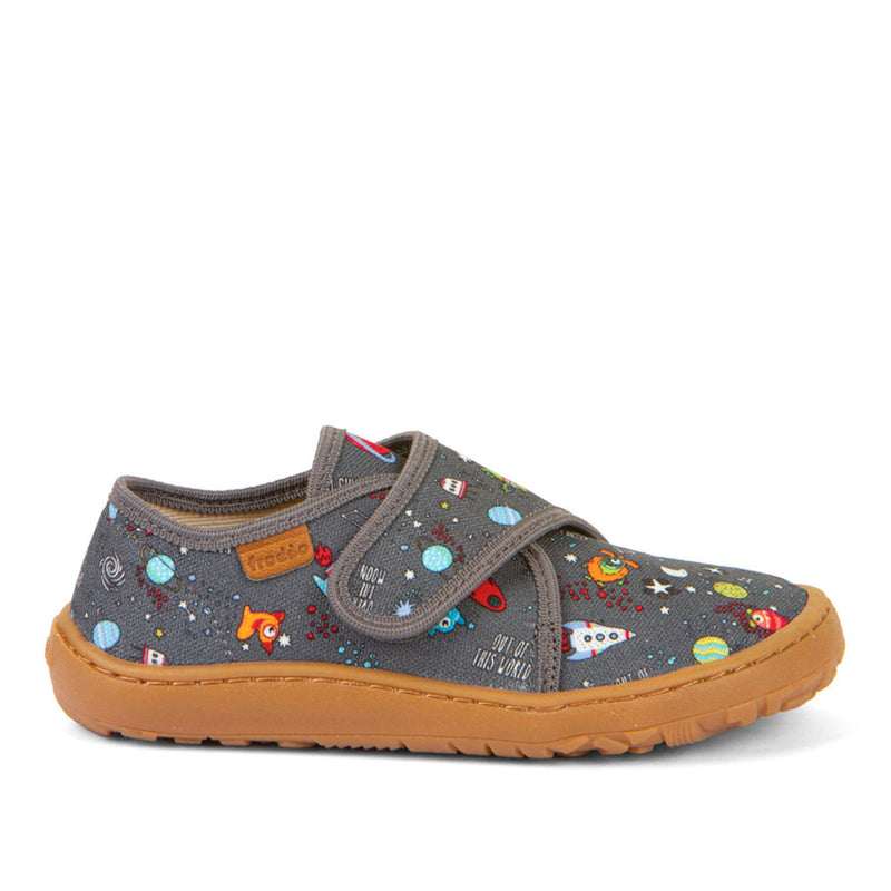 Barefoot Canvas Kid's Slippers - Extra Grip Outsole