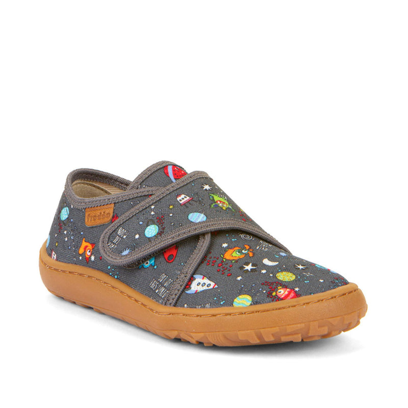 Barefoot Canvas Kid's Slippers - Extra Grip Outsole