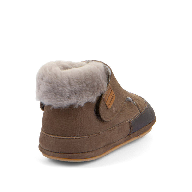 Barefoot Furry Prewalkers Single Velcro