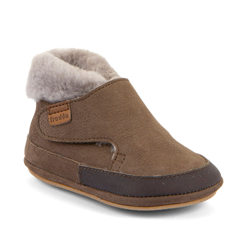 Barefoot Furry Prewalkers Single Velcro