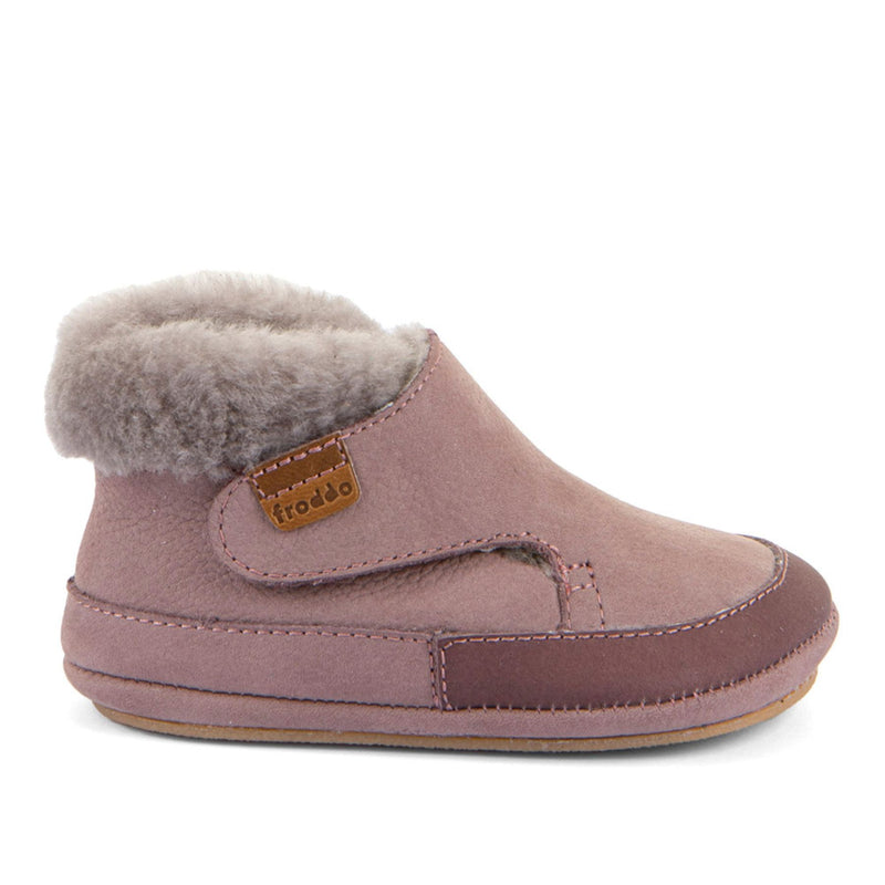 Barefoot Furry Prewalkers Single Velcro