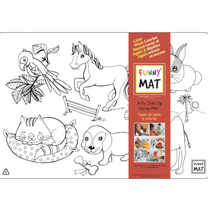 Funny Mat, Colouring Mat