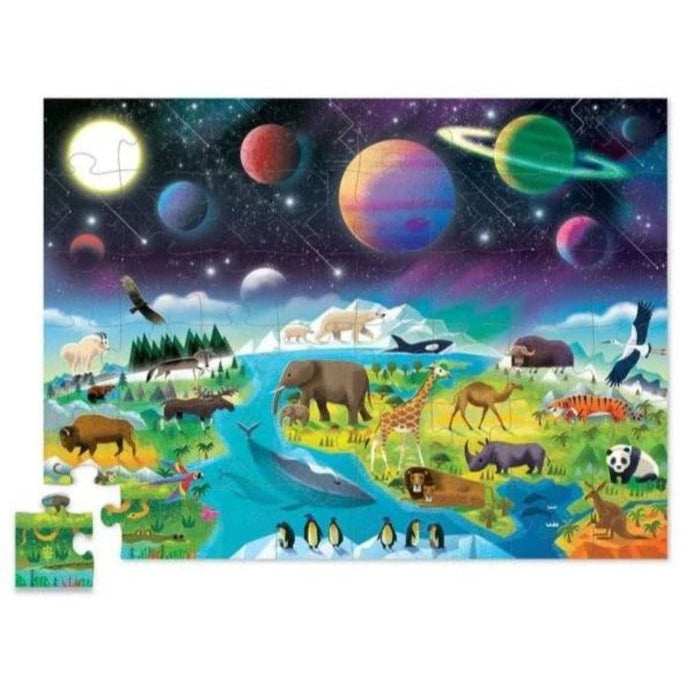 Earth and Space Above and Below Puzzle