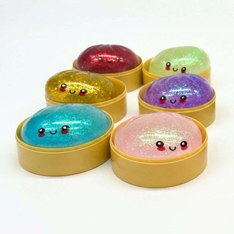 Glitter Sugar Dumpling Shaped Squishy