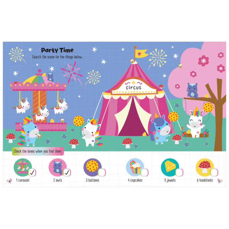 Glow in the Dark Unicorn Activity Book