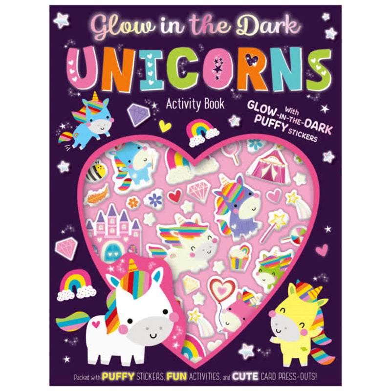 Glow in the Dark Unicorn Activity Book