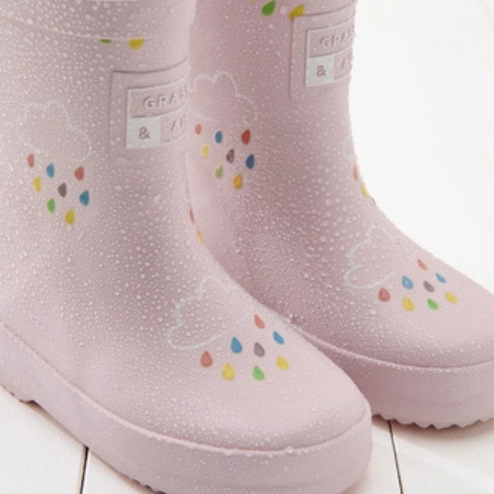 Colour-Changing Rain Boots - Baby Pink