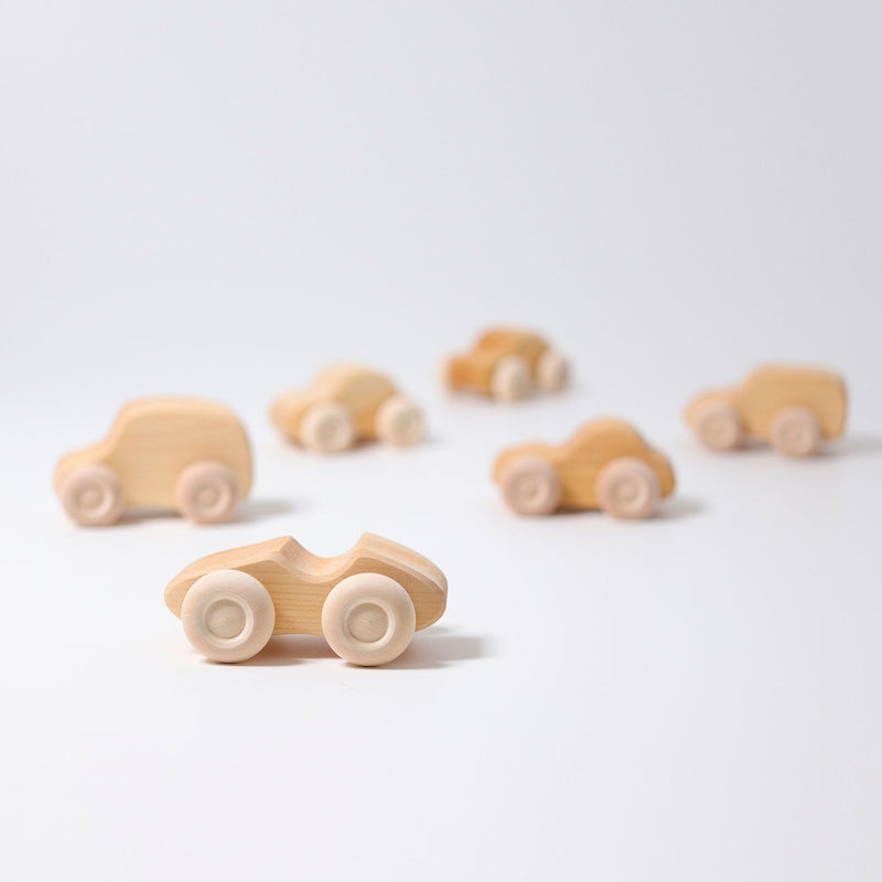Wooden Car, Natural