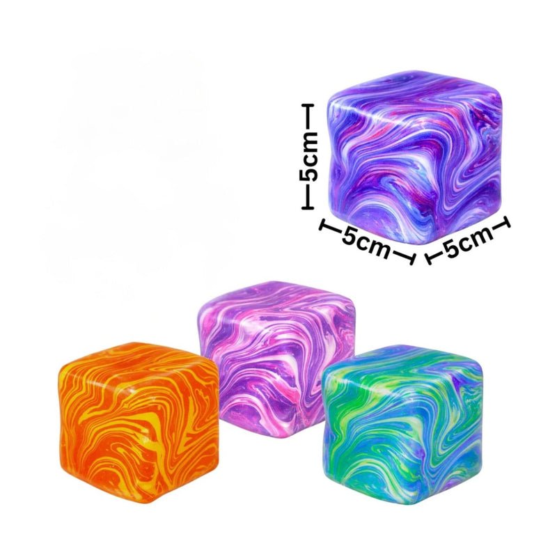 Gummee Squish Cube - Swirl