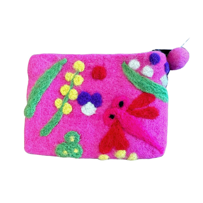 Felt Purse - Dragonfly