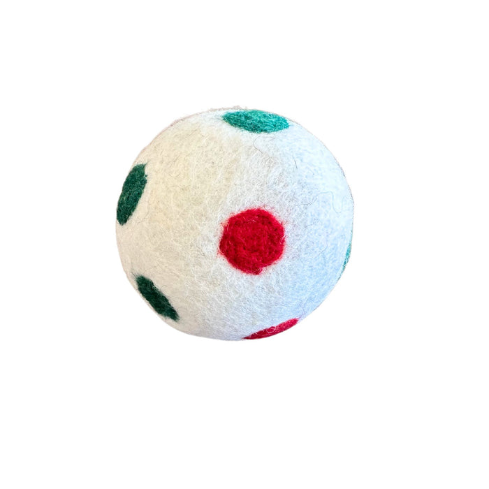 Felt Polka Dot Ball