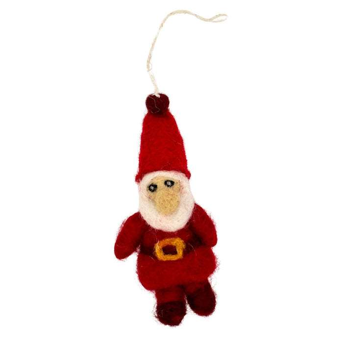 Wool Felt Dwarf Ornament