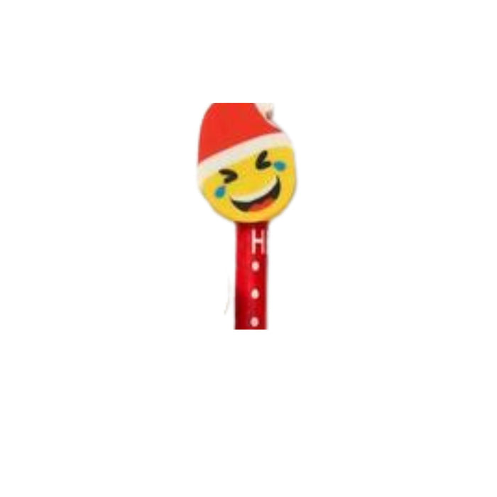 Pencil with Christmas Themed Eraser Topper