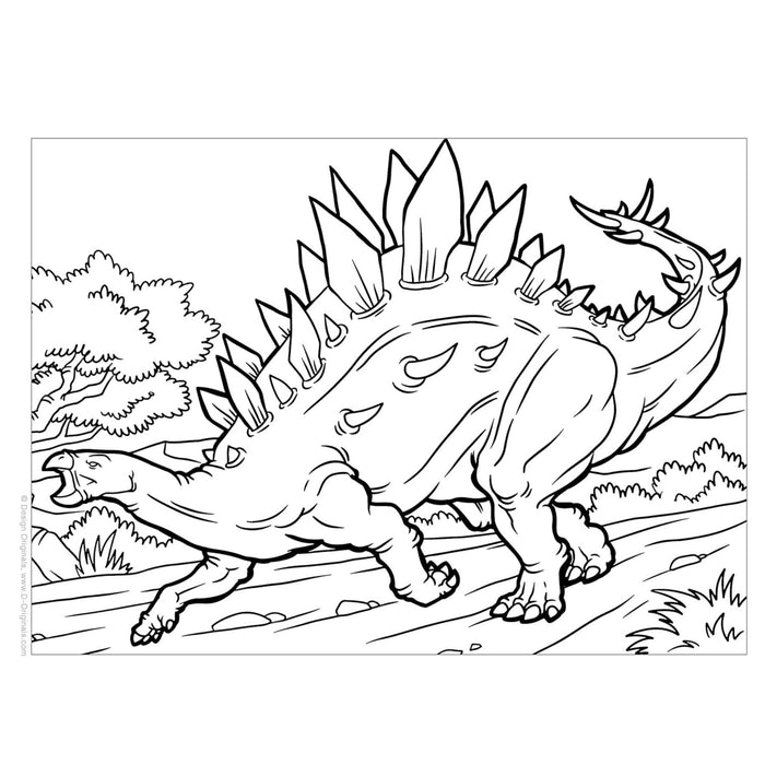 Dinosaurs Colouring Book