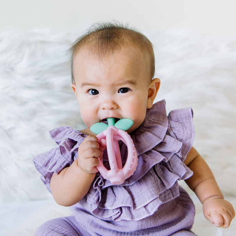 Bitzy Biter Teething Ball + Training Toothbrush