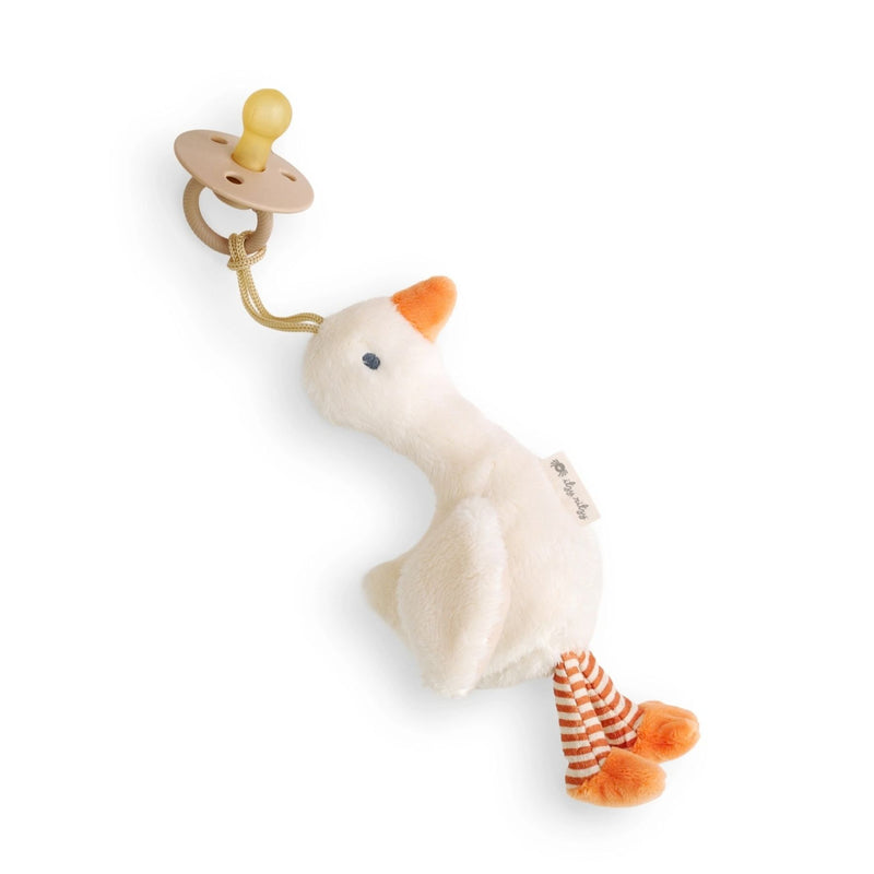 Bitzy Pal Natural Rubber Pacifier + Plush