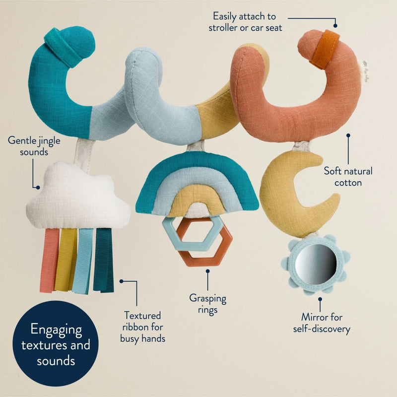 Bitzy Spiral Car Seat Activity Toy