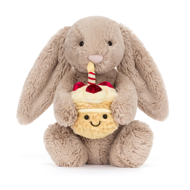 Bashful Beige Bunny Birthday