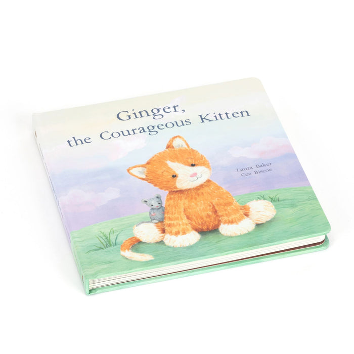 Ginger, the Courageous Kitten Book