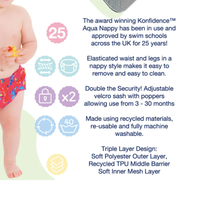 AquaNappy One-Size Swim Pants