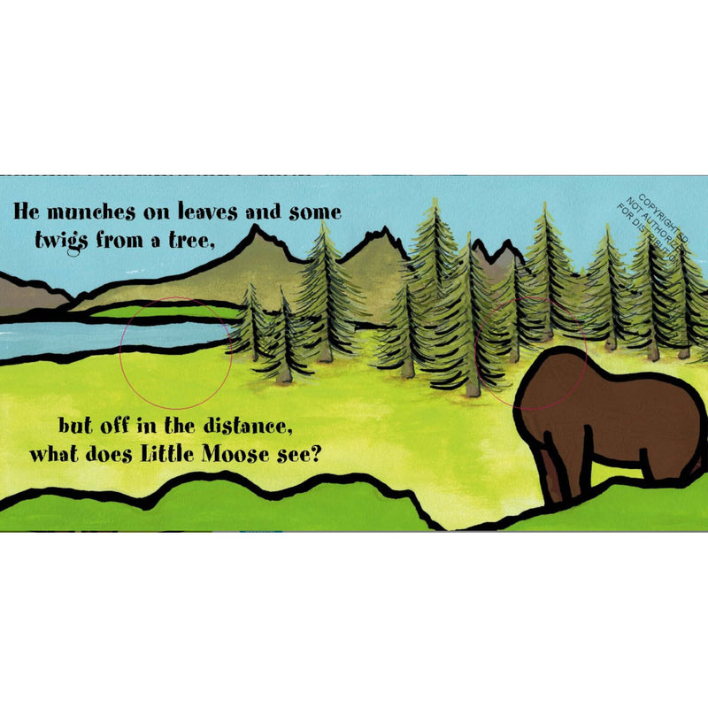 Little Moose Finger Puppet Book