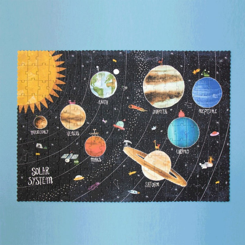Glow in the Dark Puzzle - Planets