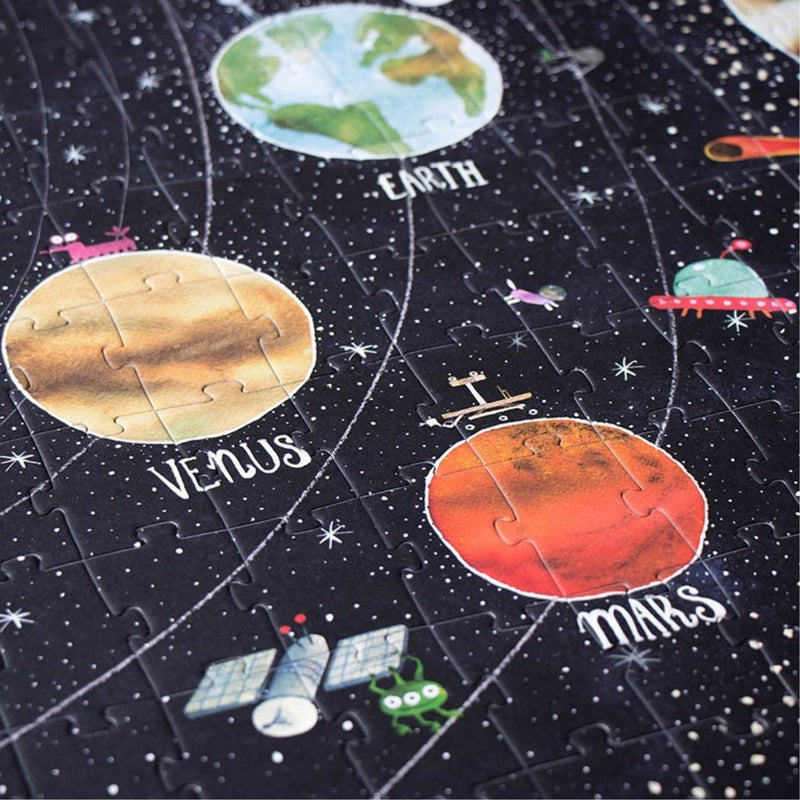 Glow in the Dark Puzzle - Planets