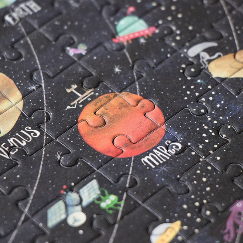Glow in the Dark Puzzle - Planets