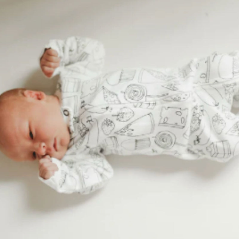 Eric Carle Organic Zipper Footie