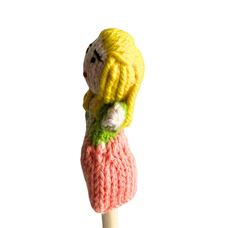 Organic Cotton Finger Puppet - Goldilocks