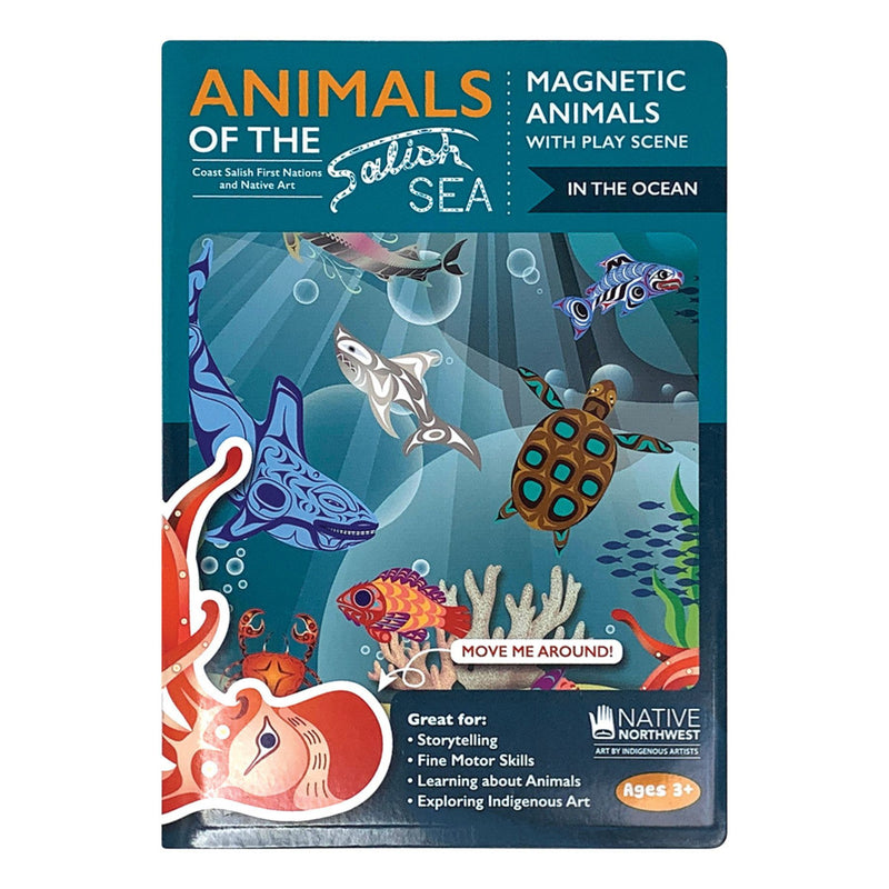 Magnetic Animals with Play Scene