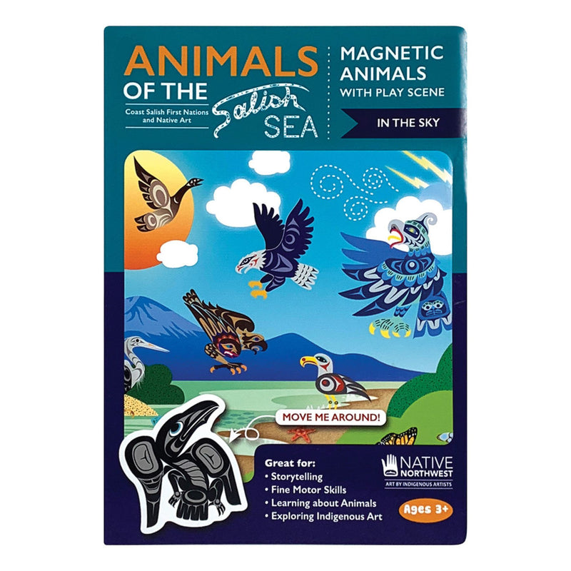 Magnetic Animals with Play Scene