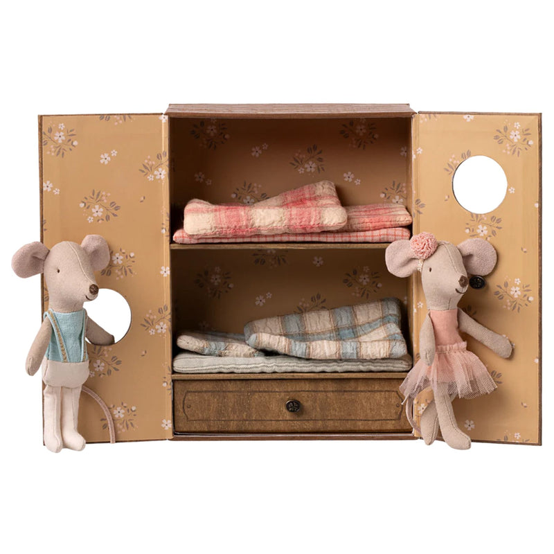 Ballet Mice in Dance Studio, Little Brother + Sister